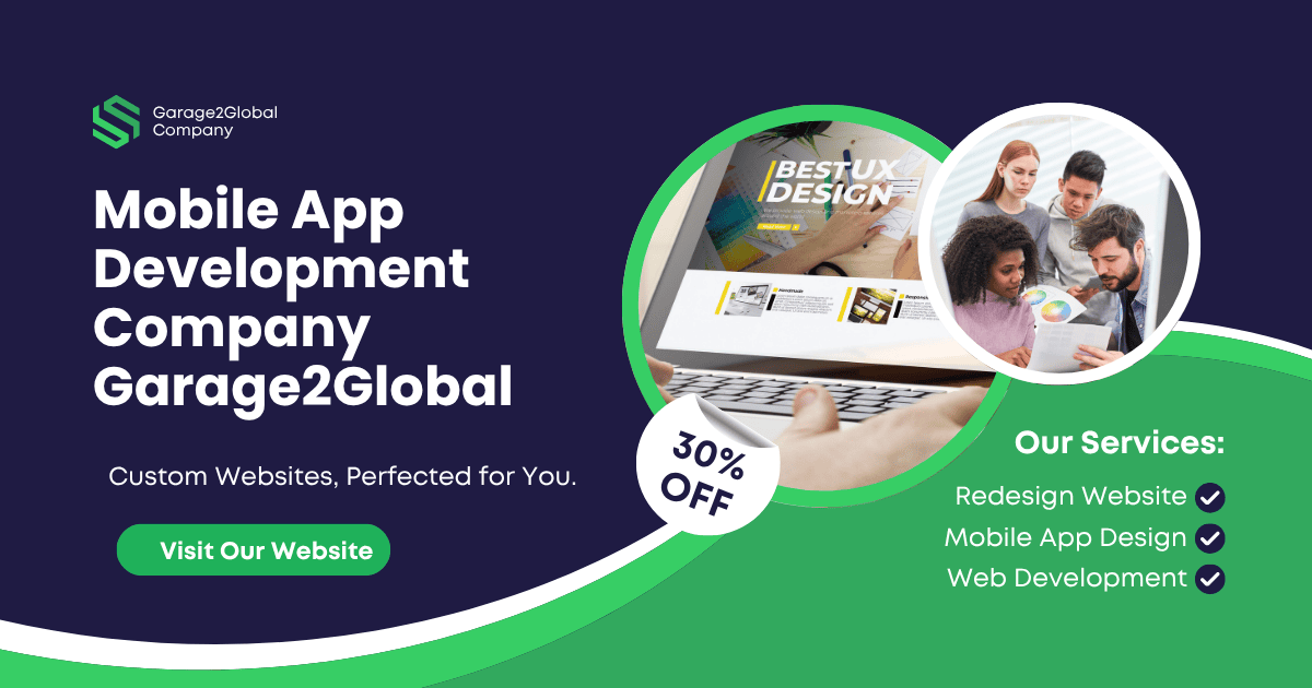 Mobile App Development Company Garage2Global